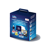 Finish dishwashing set as gift