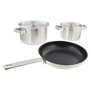 Buy selected built-in appliances from 499 € and receive a cookware set as a gift