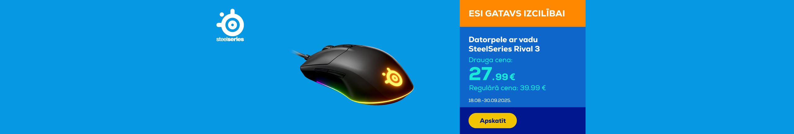 GR SteelSeries Rival 3