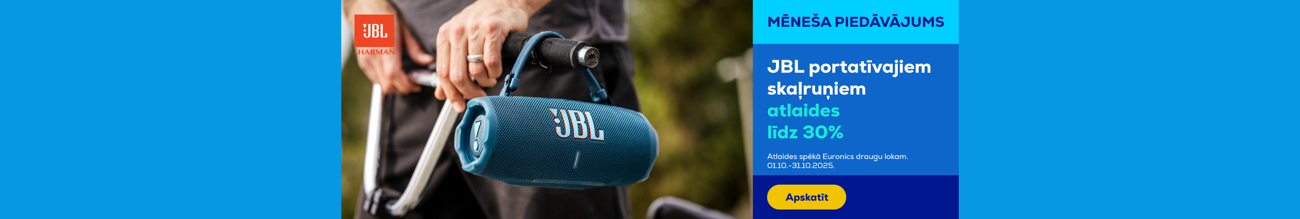 GR JBL portable speakers