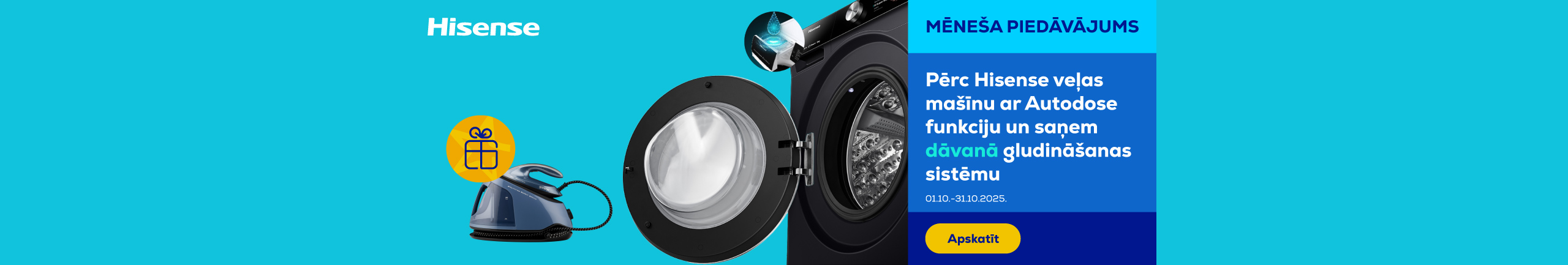 GR Hisense washing machine