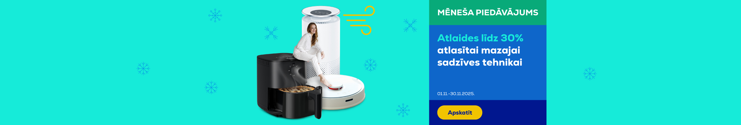 FPS Up to 30% on selected small domestic appliances	