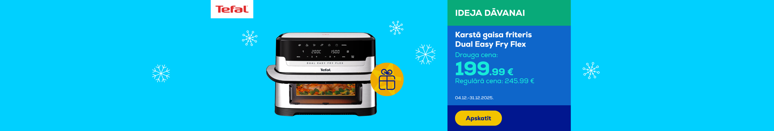 FPS Tefal Dual Easy Fry Flex