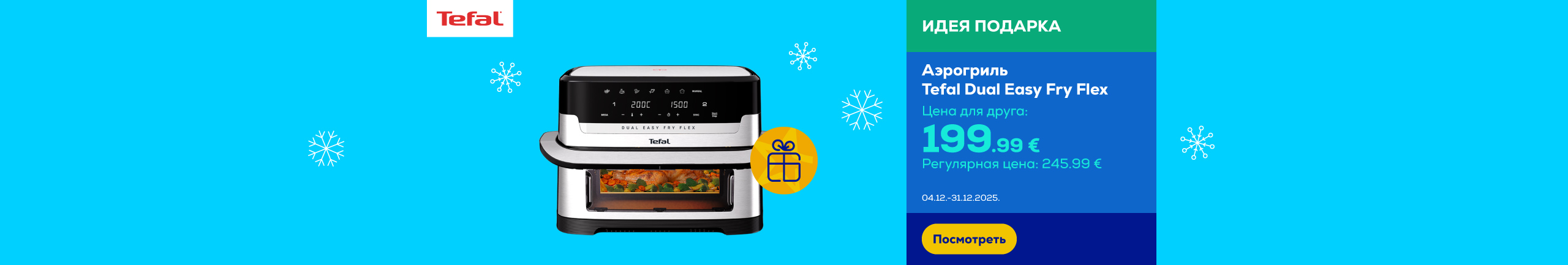 GR Tefal Dual Easy Fry Flex