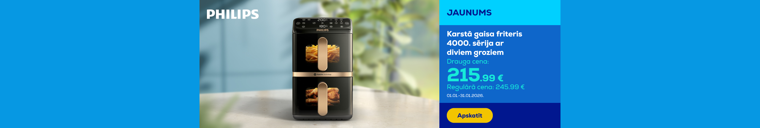 GR Philips Airfryer 4000