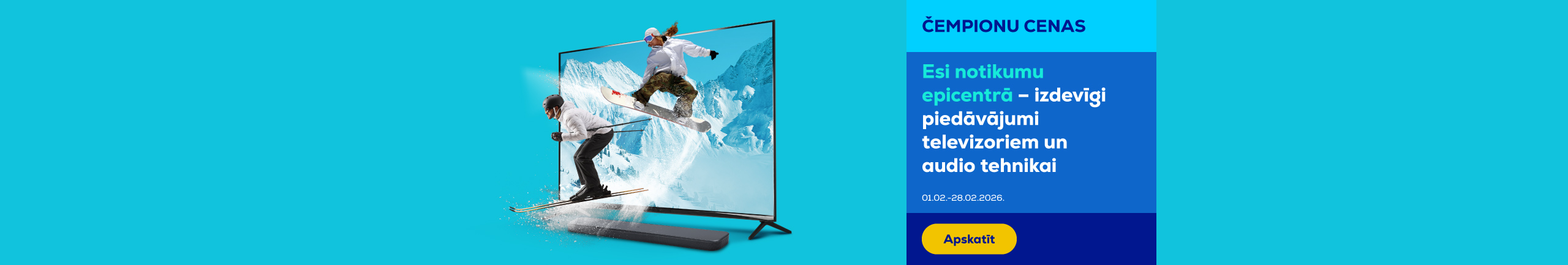 FPS deals on TVs and audio