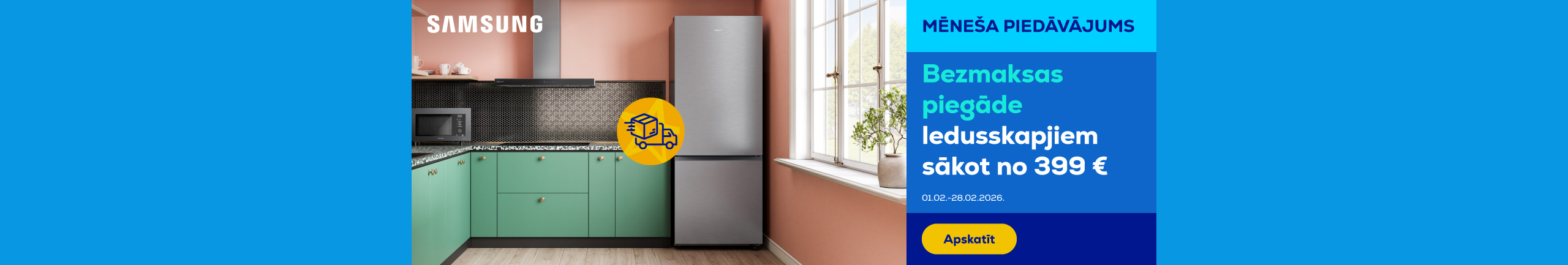 GR Free delivery on Samsung refrigerators