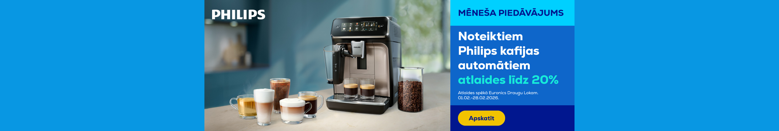 GR Philips coffee machines