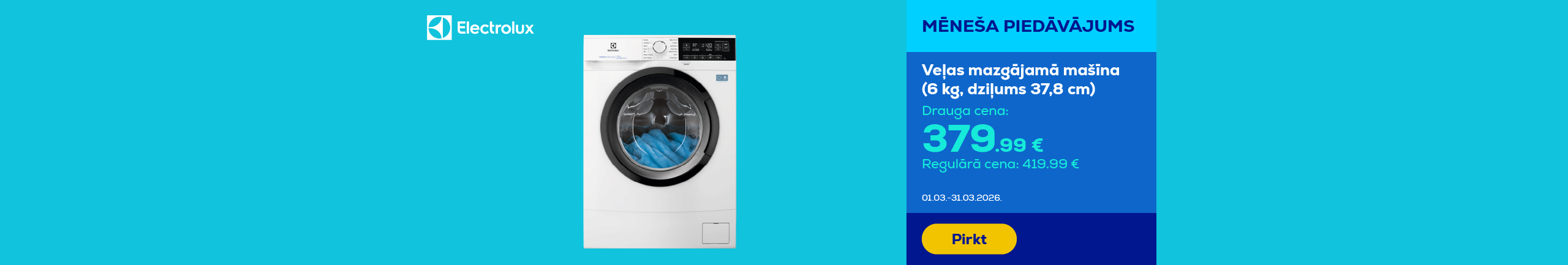 FPS Electrolux 600 Series SensiCare