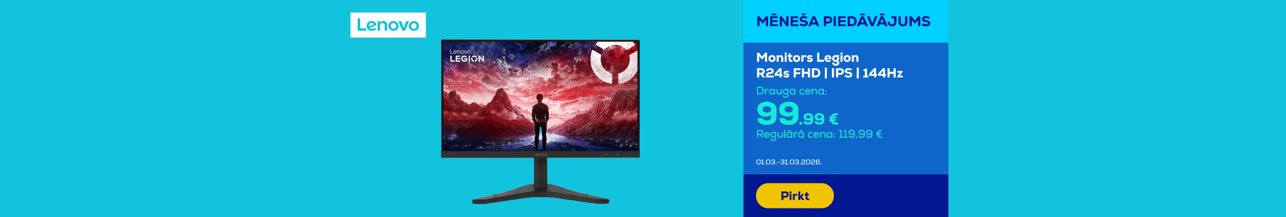 GR Lenovo Legion R24s, 24''