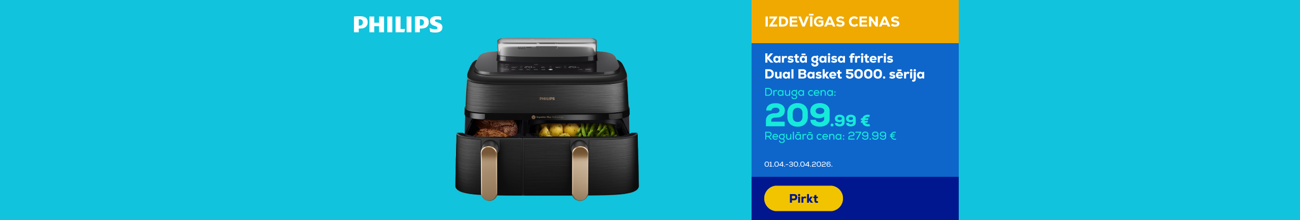 GR Philips airfried discoun