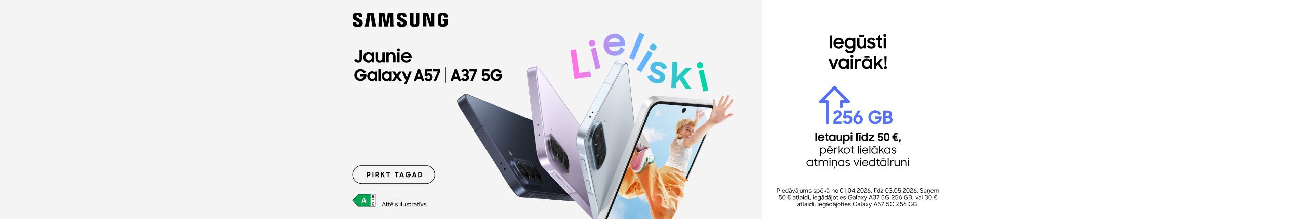 GR Samsung A37 & A57 launch