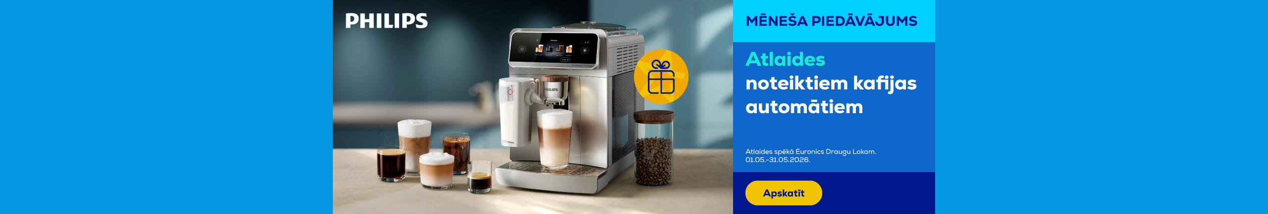 Discounts on selected coffee machines