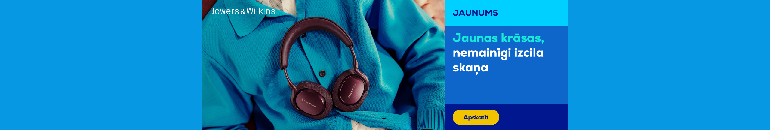 Bowers & Wilkins: New colors, consistently great sound