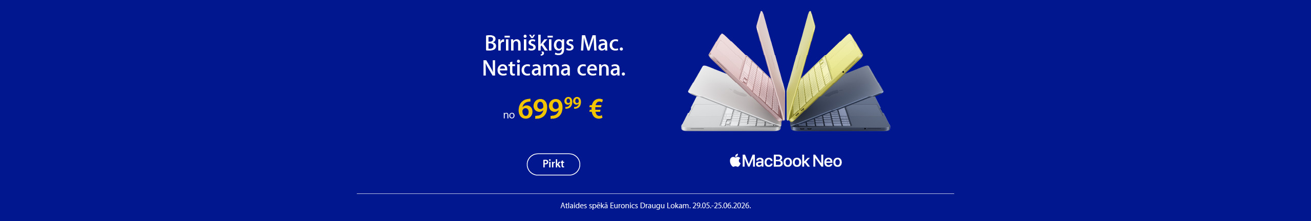 Esi gatavs vasarai ar Apple	