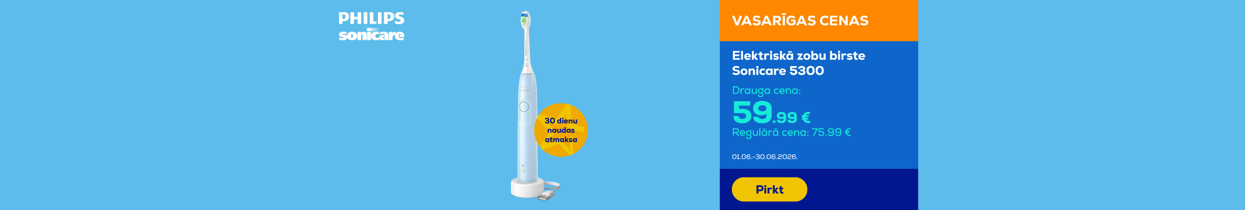 Electric toothbrush Sonicare Series 5300