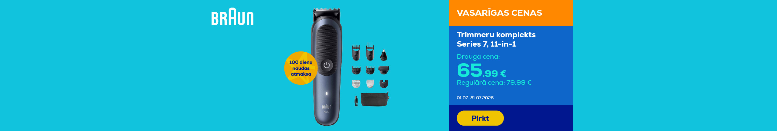Grooming kit Series 7, 11-in-1