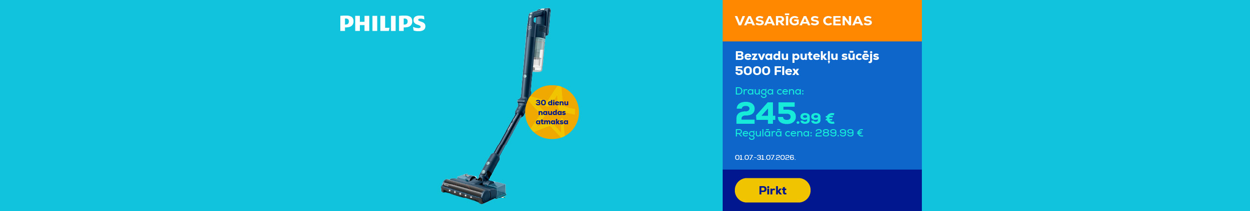 Cordless vacuum cleaner 5000 Flex