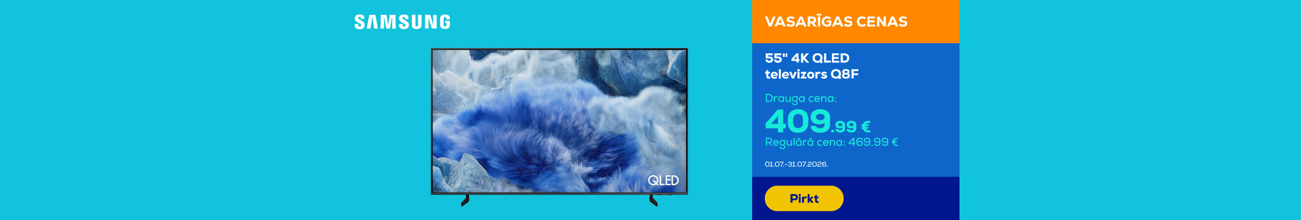 55" 4K QLED televizors Q8F