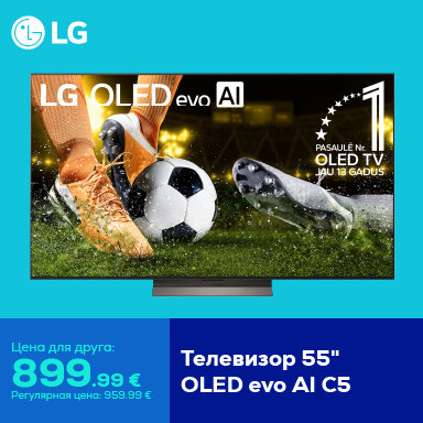 55" OLED evo AI C5 TV