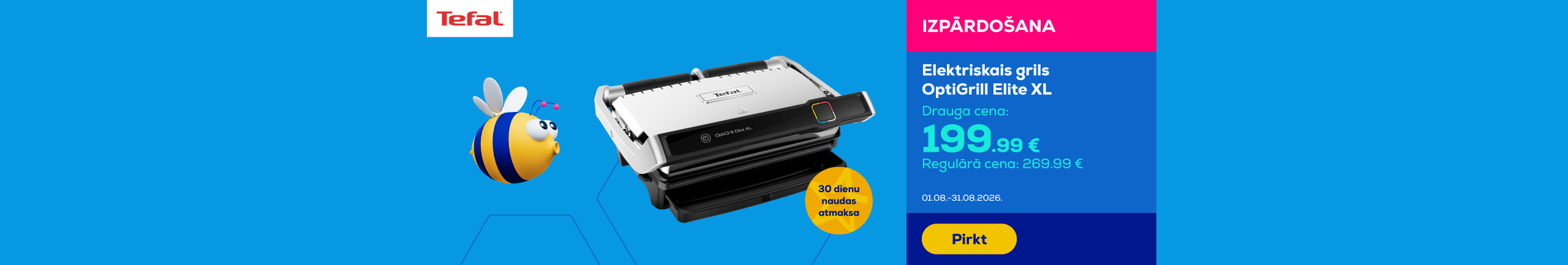 Electric grill OptiGrill Elite XL