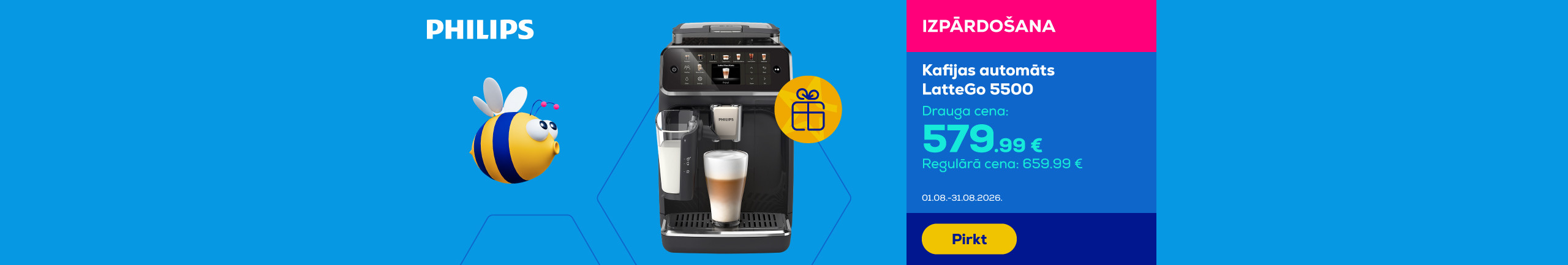 Kafijas automāts LatteGo 5500