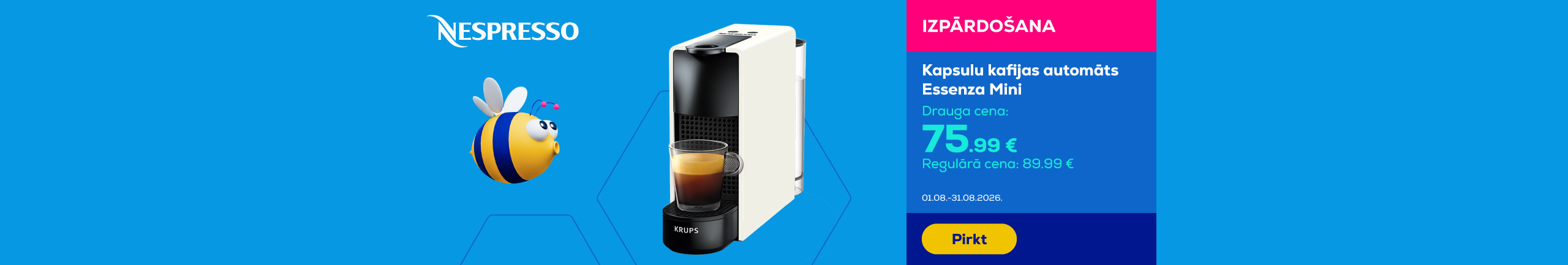 Capsule coffee machine Essenza Mini