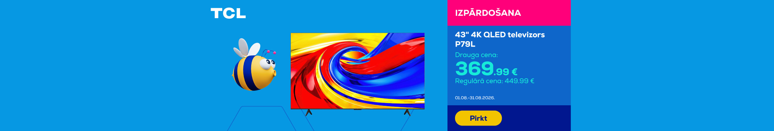 43" 4K QLED P79L TV