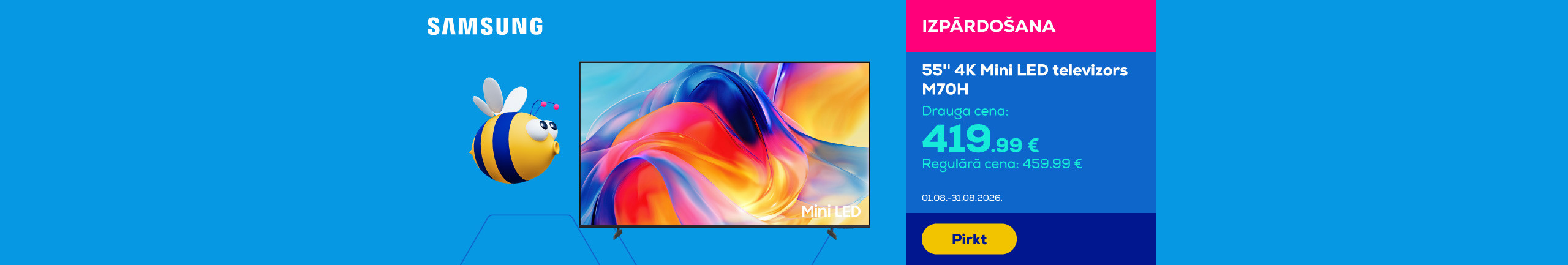 55'' 4K Mini LED M70H TV