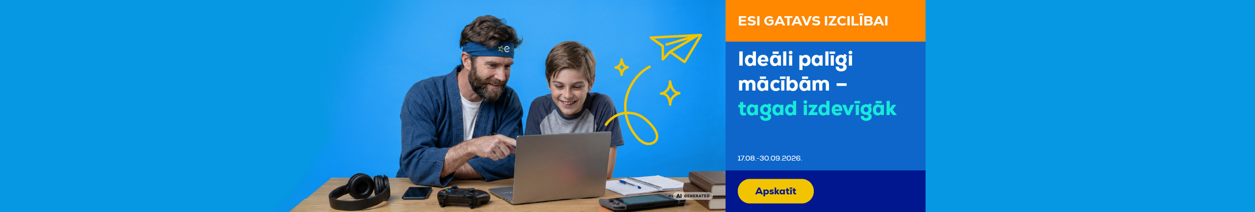 LV: Ideal helpers for studying – now at a better price!EE: Great offers on smart devices