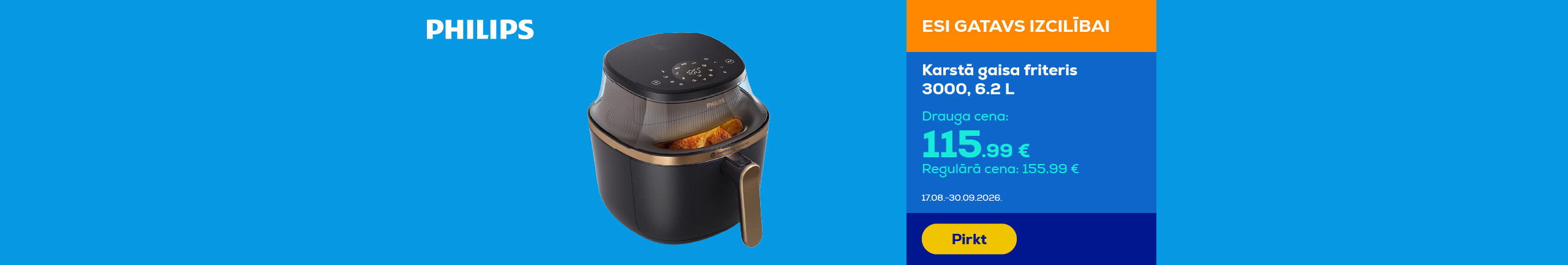 Airfryer 3000, 6.2 L