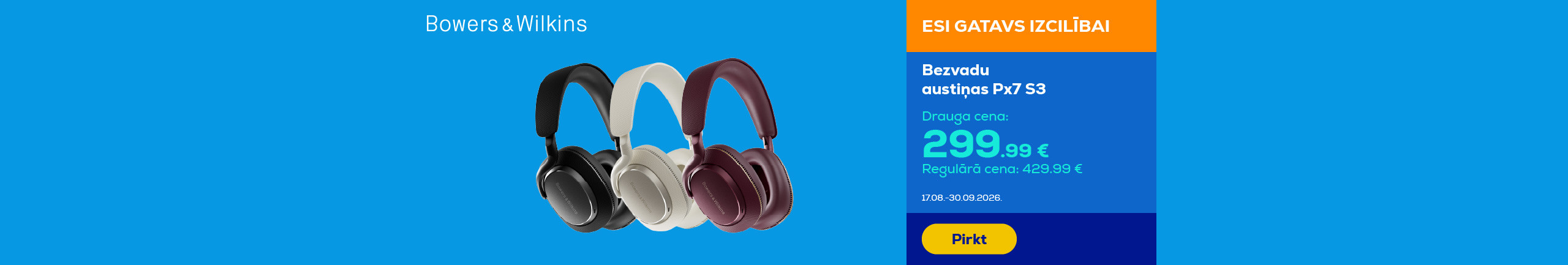 Wireless headphones Px7 S3
