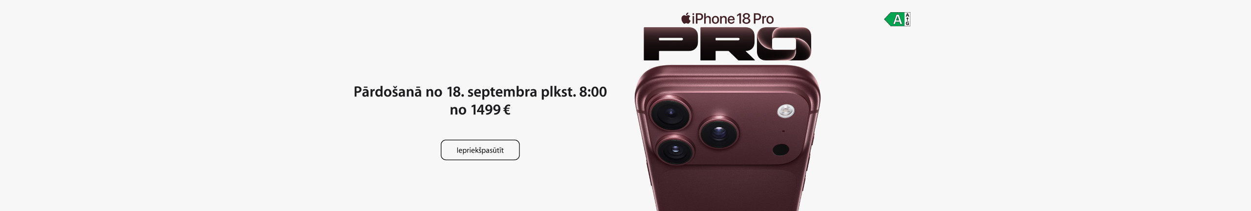 Esi viens no pirmajiem, kas pasūta jaunākās Apple ierīces!