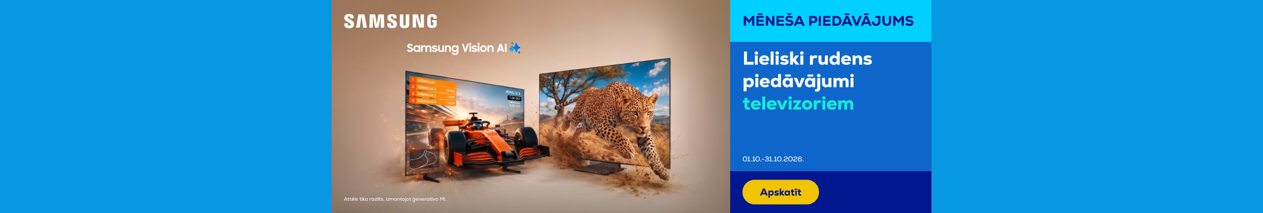 Great autumn offers on Samsung TVs