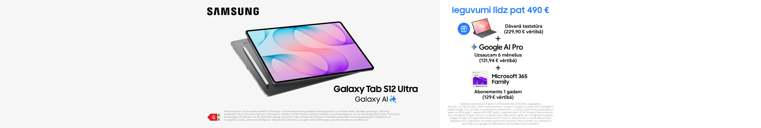 Atklāj jaunos Samsung Galaxy Tab S12+ un S12 Ultra!