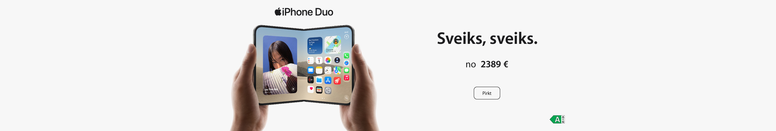 Iegādājies savu iPhone Duo jau šodien!