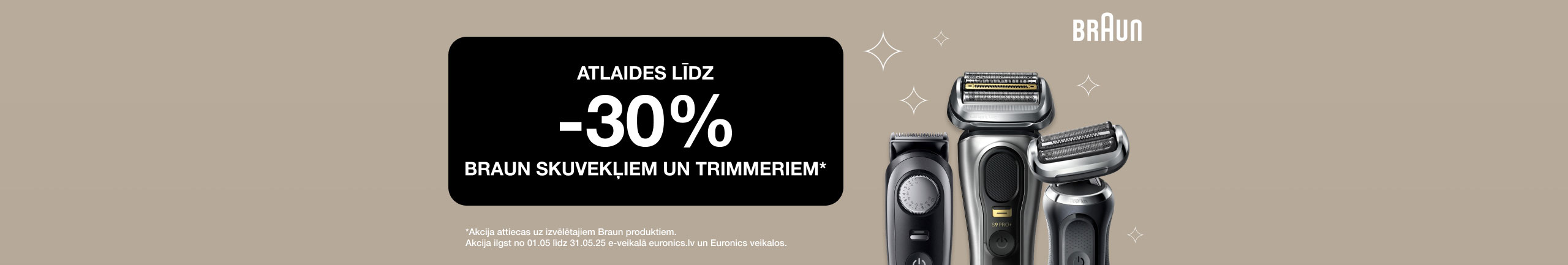 GR Braun trimmers
