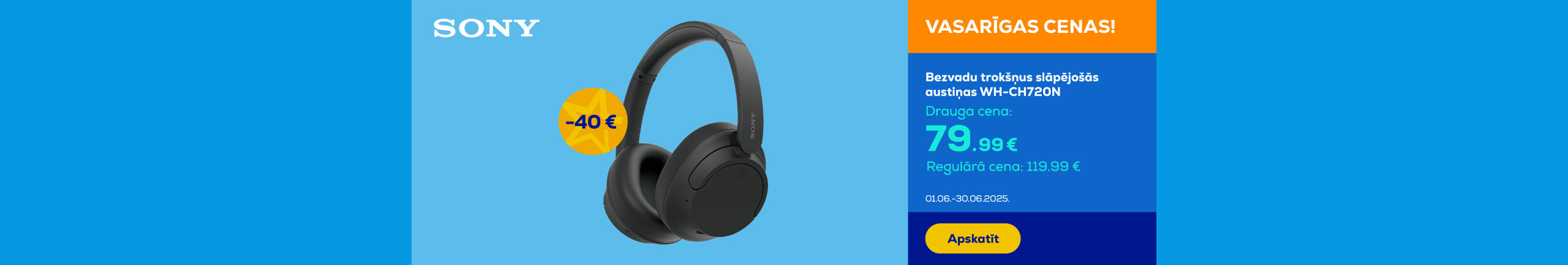 GR Sony WH-CH720N