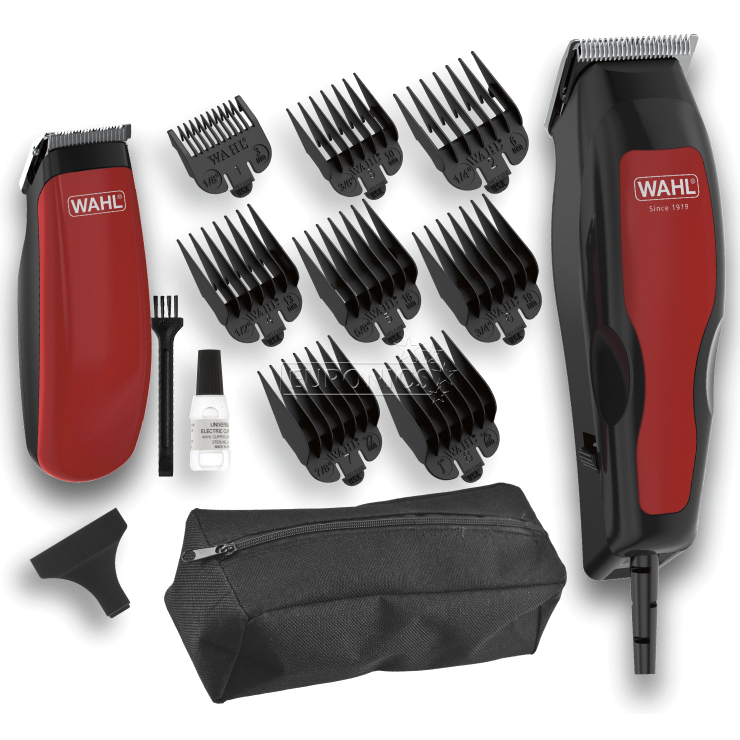 cost sink Temperate Wahl Homepro Combo, 1-25 mm, black/red - Hair clipper + trimmer, 1395-0466  | Euronics