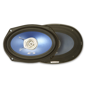 Alpine SXE-69C2, black/blue - Car speaker ALP-SXE69C2