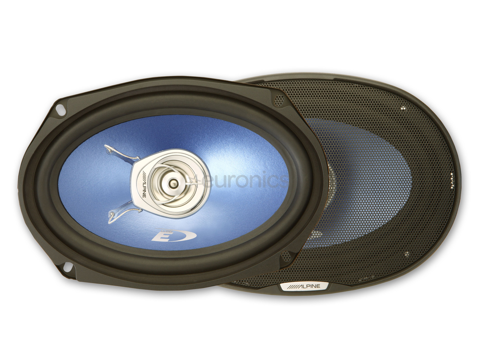 Alpine SXE-69C2, black/blue - Car speaker