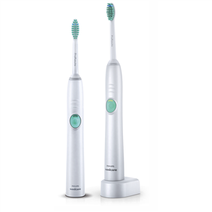Philips Sonicare EasyClean, 2 шт., белый/зеленый - Комплект электрических зубных щеток HX6511/35