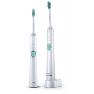 Philips Sonicare EasyClean, 2 шт., белый/зеленый - Комплект электрических зубных щеток