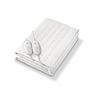 Beurer, 140x150 cm, balta – Apsildāms gultas pārklājs TS26