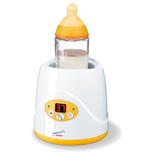 Beurer, white/yellow - Digital baby food warmer BY52