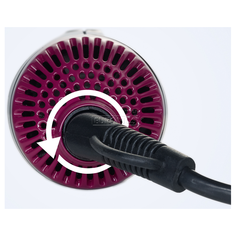 Severin, 400 W, melna/violeta – Matu veidotājs
