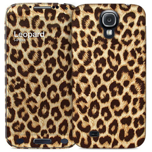 Galaxy S4 Hard Case + Skin Leopard, i-Paint