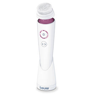 Beurer, white/violet - Facial cleansing brush FC95