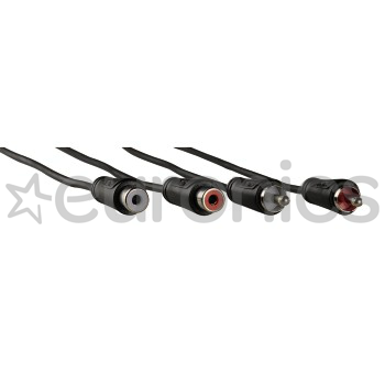 Vada pagarinātājs 2 x RCA -- 2 x RCA, Hama (1,5 m)