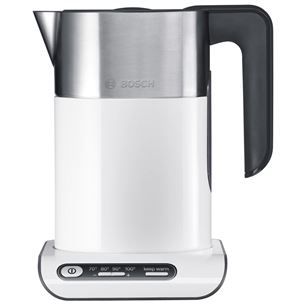 Bosch Styline, variable thermostat, 1.5 L, white/inox - Kettle